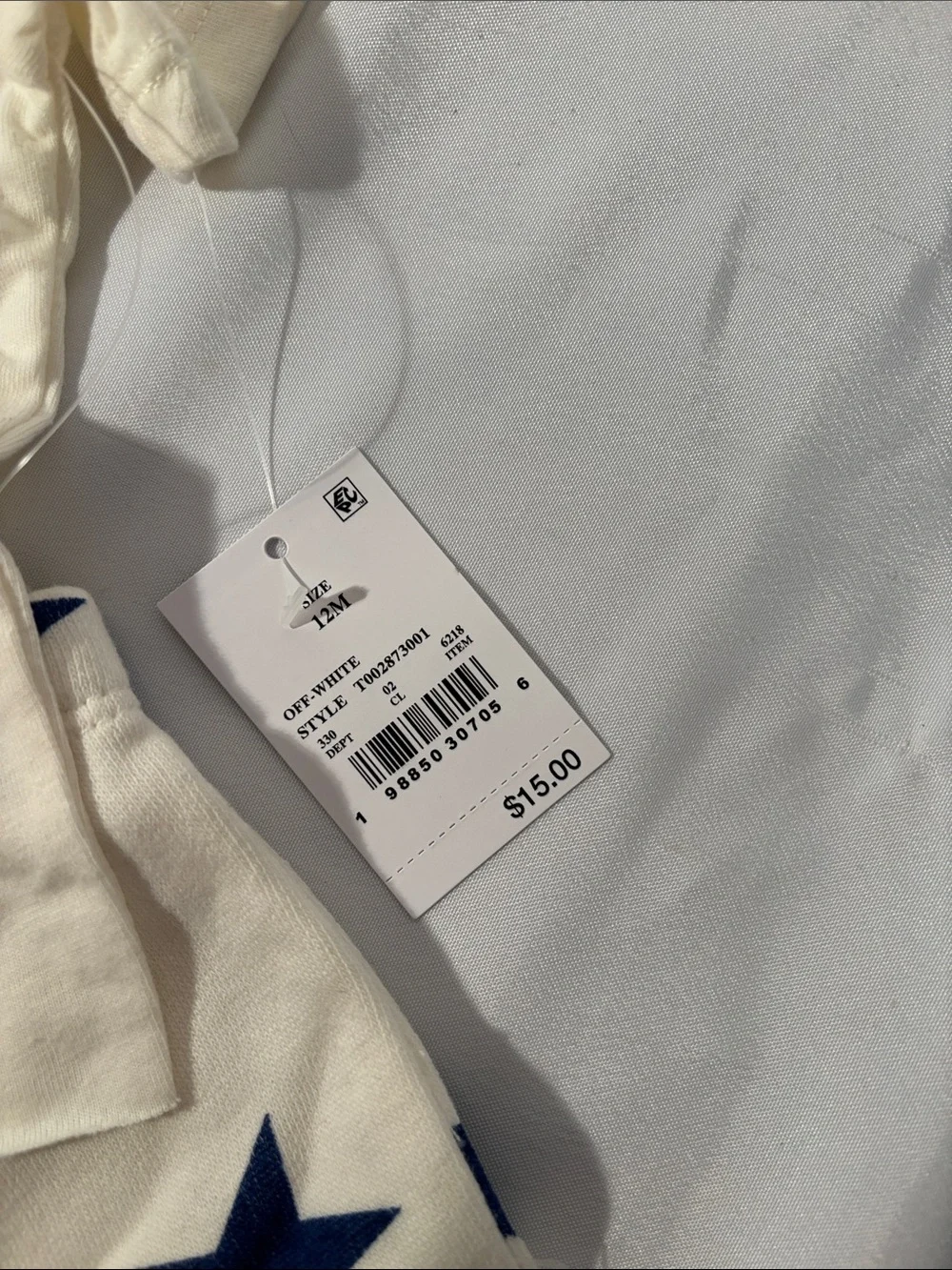 Target Kids USA Star Pajama Set - Cream, Red & Blue